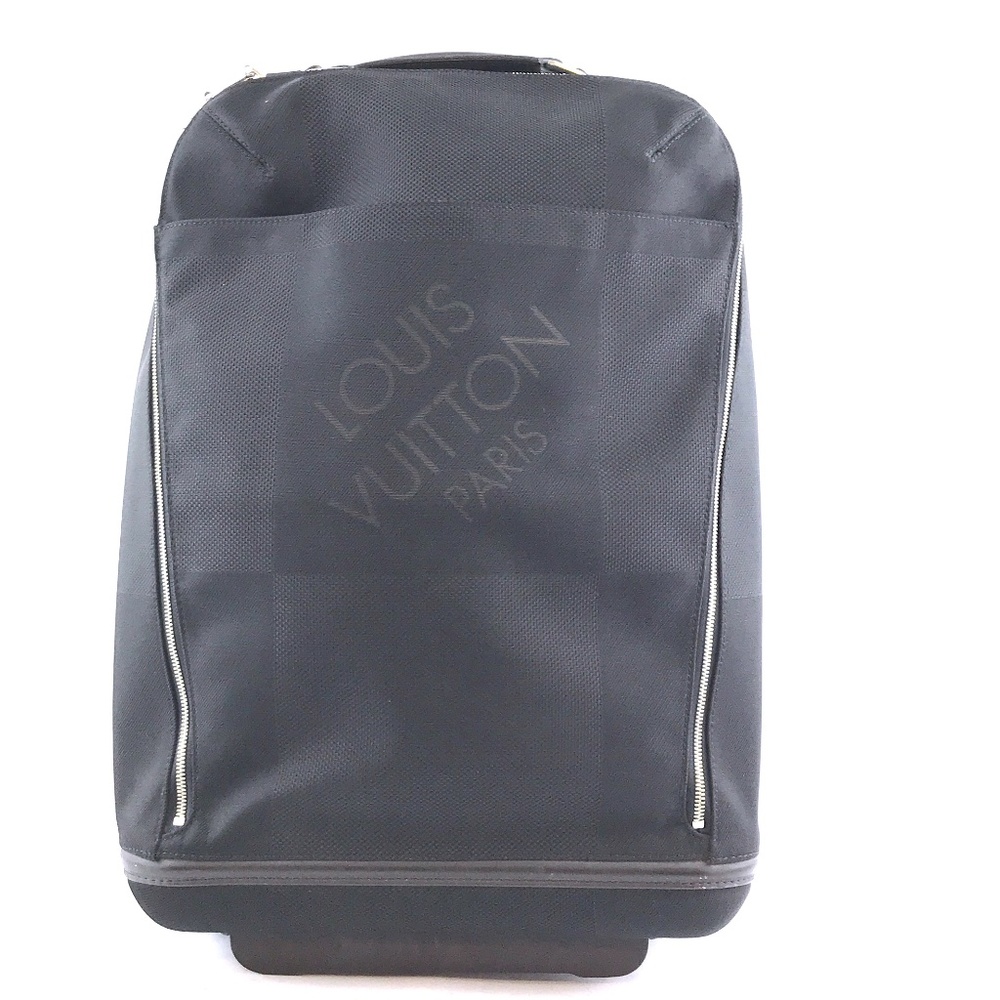 Black Damier Geant Canvas Weekend/Travel Bag